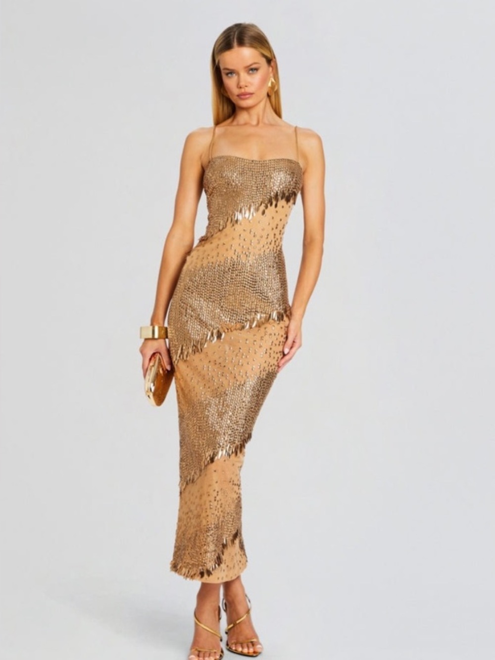 RETROFETE Carmine Dress in Tannin
